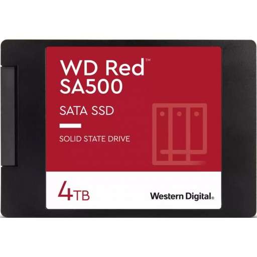 Western Digital Red SA500 4TB 2.5" SATA 6Gb/s Solid State Drive