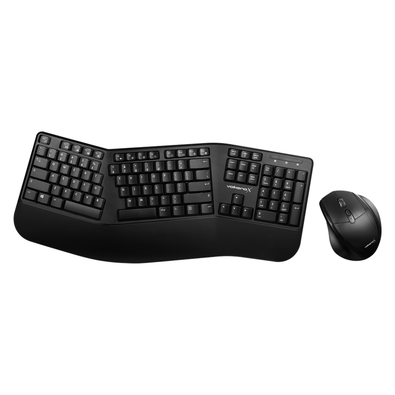 VolkanoX Ergo Series Egonomical Mouse and Keyboard Combo