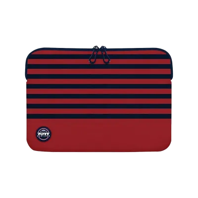 Port LA Mariniere Memory Foam 14" Red Sleeve