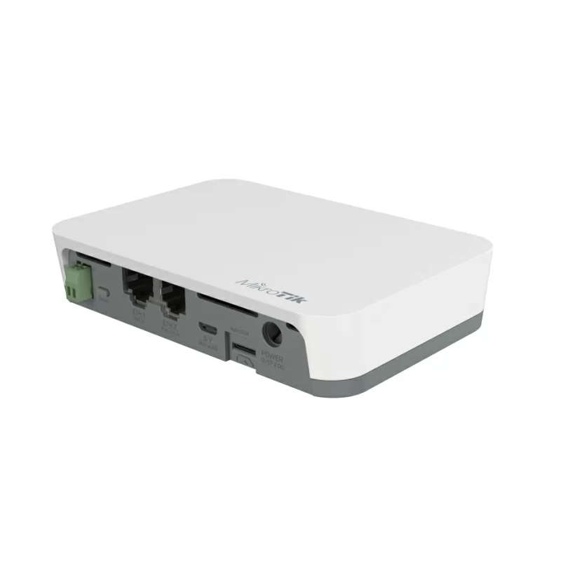 Mikrotik KNOT -IoT Gateway with 650MHz CPU, 64MB RAM, 2 x 10/100Mbps E