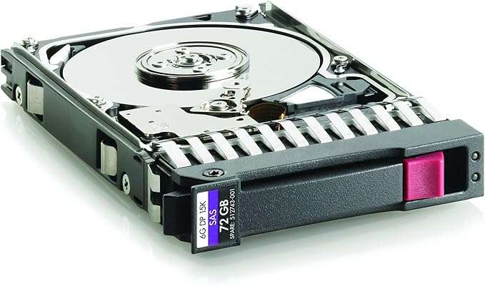 HP 72GB 6G SAS SFF 2.5-inch Dual Port Enterprise Hard Drive