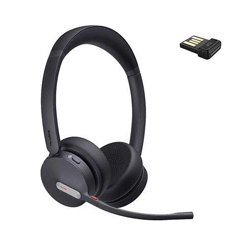 Yealink BH70 Dual Bluetooth Headset, Teams Certified, USB-C/A Connection