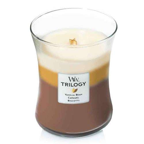 Woodwick Trilogy Cafe Sweets Medium