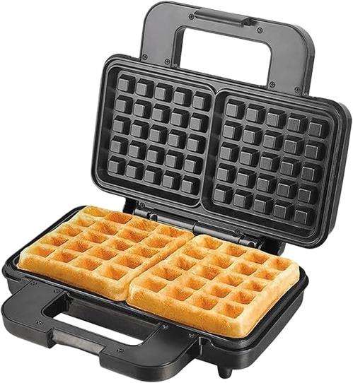 Sokany Dual Large Belgian Waffle Maker - Large Sized Dual Belgian Styl