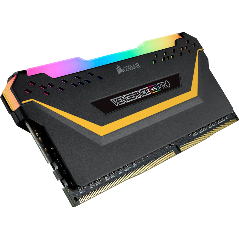 Corsair Vengeance RGB PRO 16GB (2 x 8GB) 3200MHz DDR4 Memory - Black