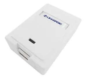 CAT 5E/6 Single Mount Surface Box