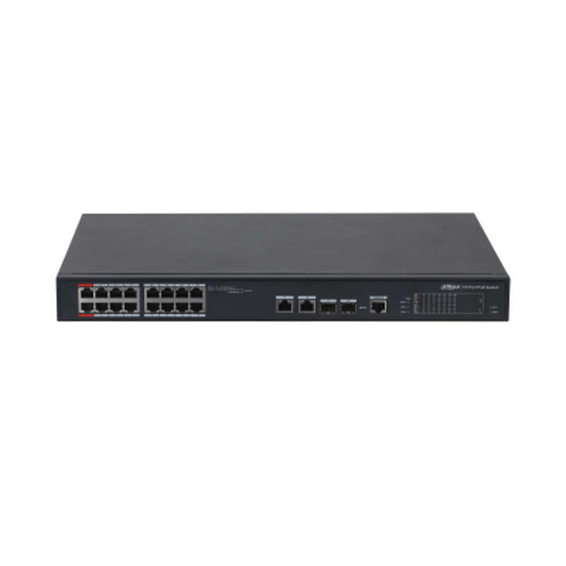 Dahua Switch 16 Port Smart POE + 2 SFP