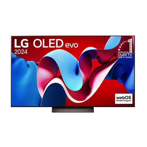 LG 77 Inch LG OLED evo C4 Series webOS24 Smart TV with AI Magic Remote