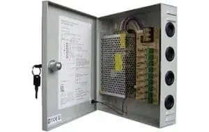 PSU 5Amp Batt Backup 9 Way 12V Excl Batt