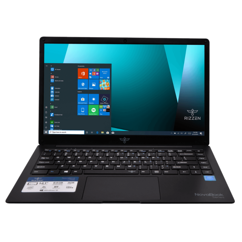 Rizzen NovaBook R40 - 14.1inch HD TN 1366x768, Gemini Lake N4020, 802.