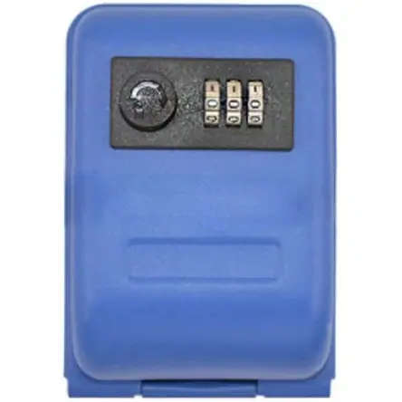 Steel key box with combination code