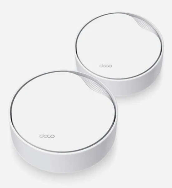 TP-Link Deco X50-PoE (2-Pack) AX3000 Whole Home Mesh Wi-Fi 6 System wi