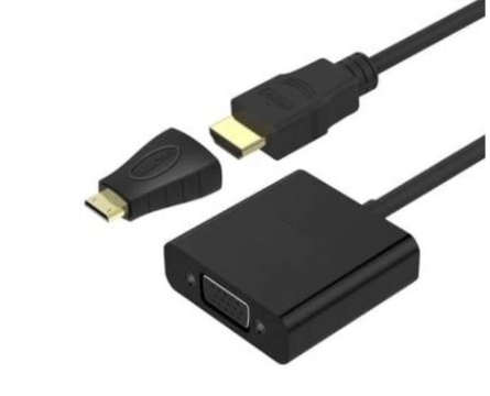 Mecer HTV08E HDMI/Mini HDMI to VGA with Audio Adaptor