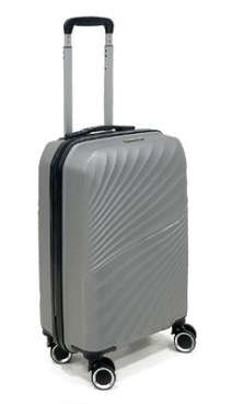 Travelwize Quartz PP 76cm 4-Wheels Spinner Luggage Silver