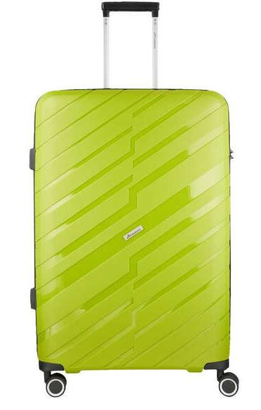 Travelwize  Java PP 4-Wheel Spinner 75cm Luggage Lime