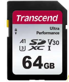 Transcend 64GB 340S UHS-I A1 SDXC Card