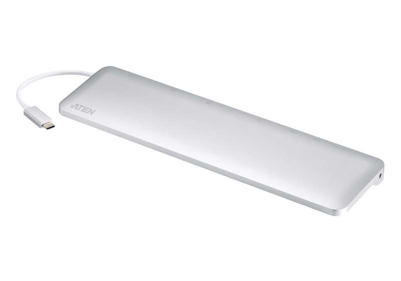 Aten Dock; USB-C Multiport Dock with Power Pass-Through.