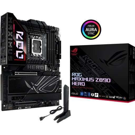 Asus Rog Maximus Z890 HERO Intel Z890 Arrow Lake LGA1851 ATX Desktop Motherboard