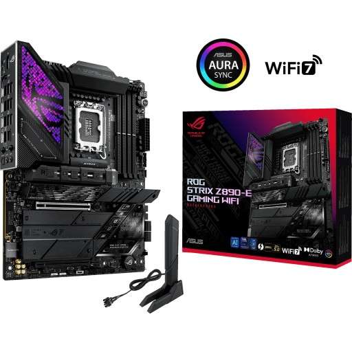 Asus Rog Strix Z890-E Gaming WiFi Intel Z890 Arrow Lake LGA1851 ATX Desktop Motherboard