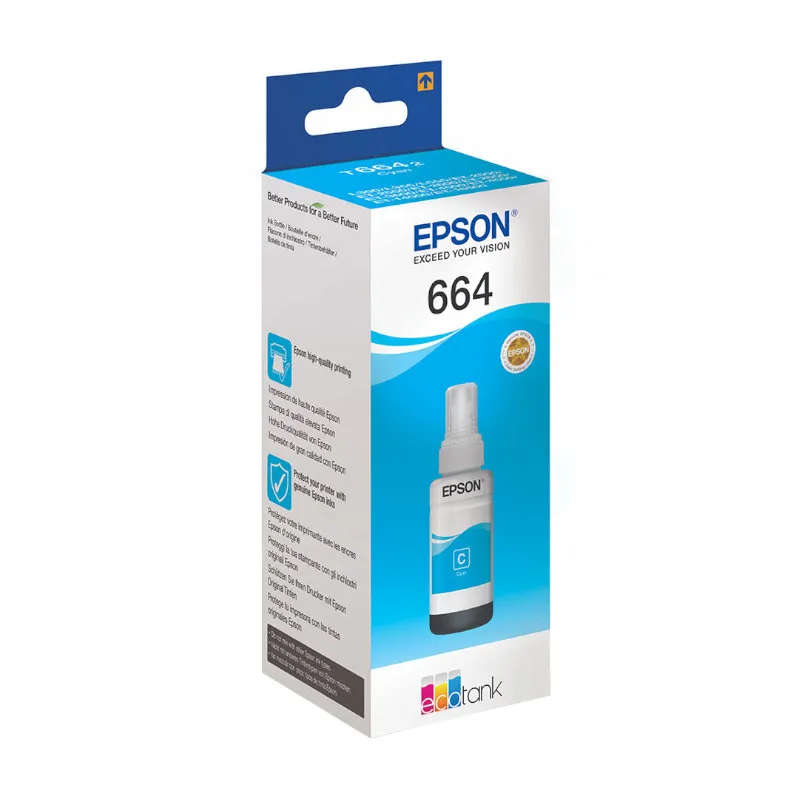Epson T6642 Ecotank Cyan ink bottle (70ml)