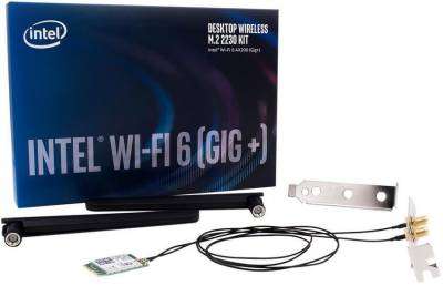 Intel Wi-fi 6 (GiG ) AX200 Kit - m.2 2230 (key A/E) - 2.4/5Ghz, WiFi 6 AX200 2400Mbps BT5.0 combo...