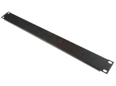 Acconet Blanking Plate, 1U, Black, 19"