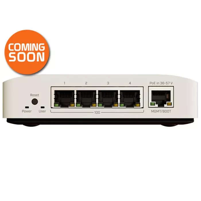 MikroTik Cloud Router Switch 4 Port 10Gbps with PoE Input | CRS304-4XG