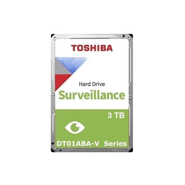 3TB Toshiba 3.5" SATA-6Mbps, 24/7 High Performance, 32MB Low Power Internal HD (A/V Cert)