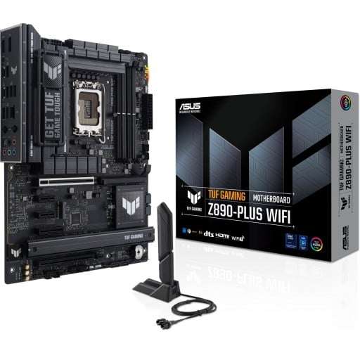 Asus Tuf Gaming Z890-Plus WiFi Intel Z890 Arrow Lake LGA1851 ATX Desktop Motherboard