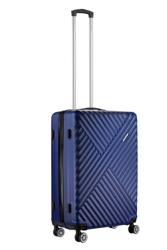 Travelwize Astra ABS 55cm 4-Wheels Spinner Luggage Navy