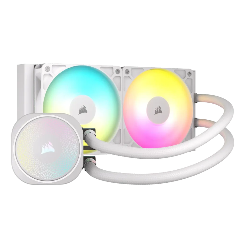 Corsair Nautilus 240 RS ARGB Liquid CPU Cooler - White