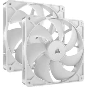 Corsair RS140 140mm PWM White Fan - Dual Pack