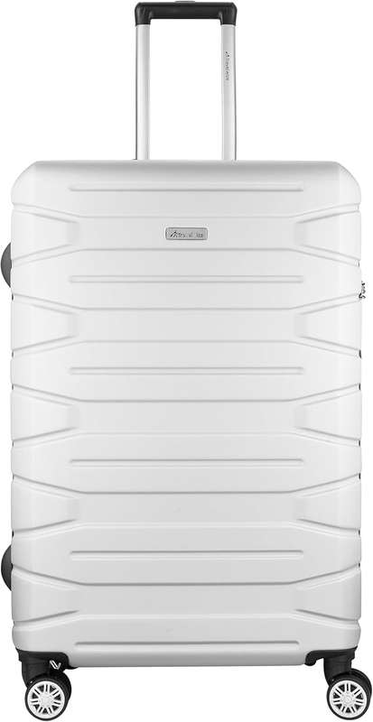 Travelwize Cabana ABS 4-Wheel Spinner 55cm Luggage Platinum