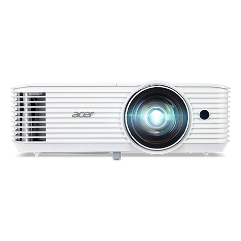 Acer S1386WH; DLP 3D; WXGA; 3600lm; 20000/1; HDMI; short throw 0.5; 2.