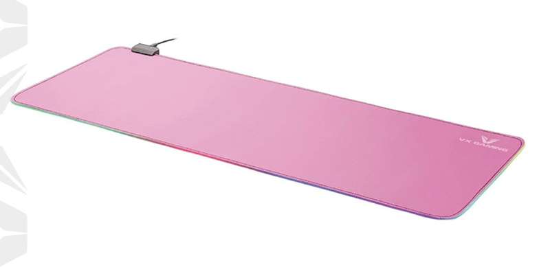 VX Gaming Mythic RGB Mousepad - Pink