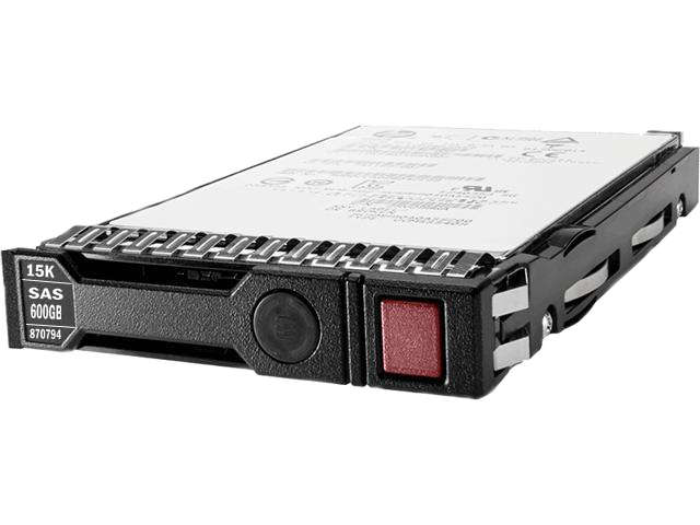 600GB HPE Enterprise SAS, 2.5" SFF, SAS-2 (12Gbs), 15K, w/ Smart Caddy Incl. HDD