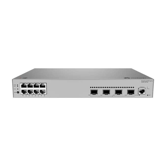 Huawei eKit S220-8P4S Layer 2 8-port 10/100/1000BASE-T 125W PoE+ 4-port 1GE SFP Managed Switch