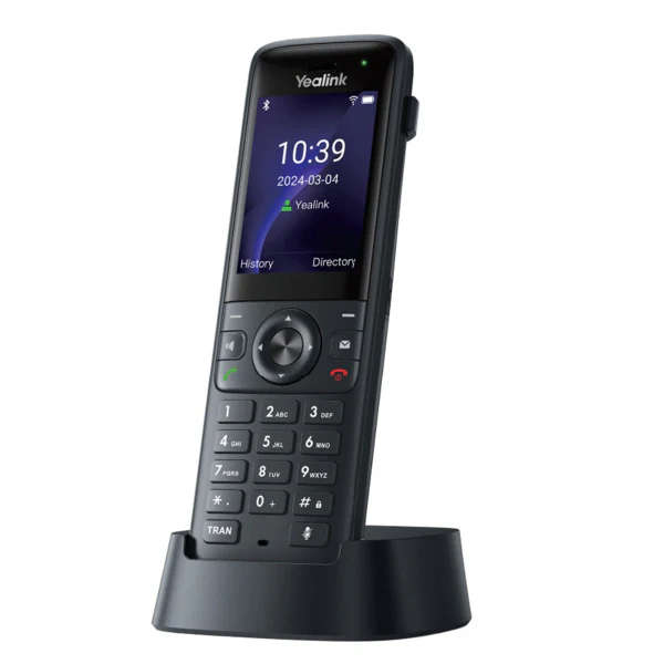 Yealink AX83H, Portable IP Phone with built-in Wi-Fi, Includes Charger