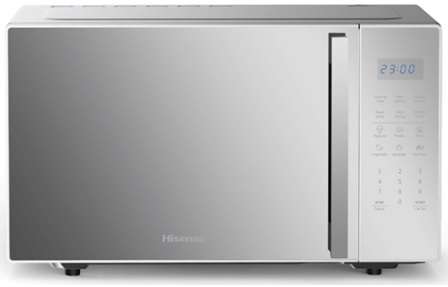 Hisense 30L Metallic Mirror Electronic Microwave Retail Box