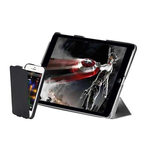 Promate Weave Ultra-Slim Leather Cover Set for iPad Air &amp; iPhone 5/5s