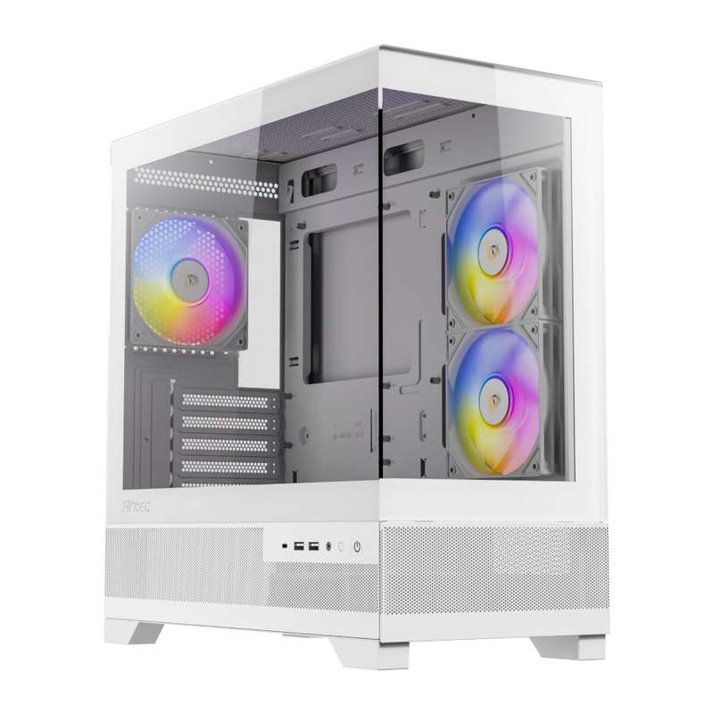 Antec CX500M Micro-ATX | ITX RGB Mini-Tower Gaming Chassis Type-C - Wh