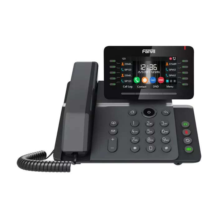 Fanvil 20SIP Gigabit Bluetooth PoE WiFi 5 VoIP Phone | V65