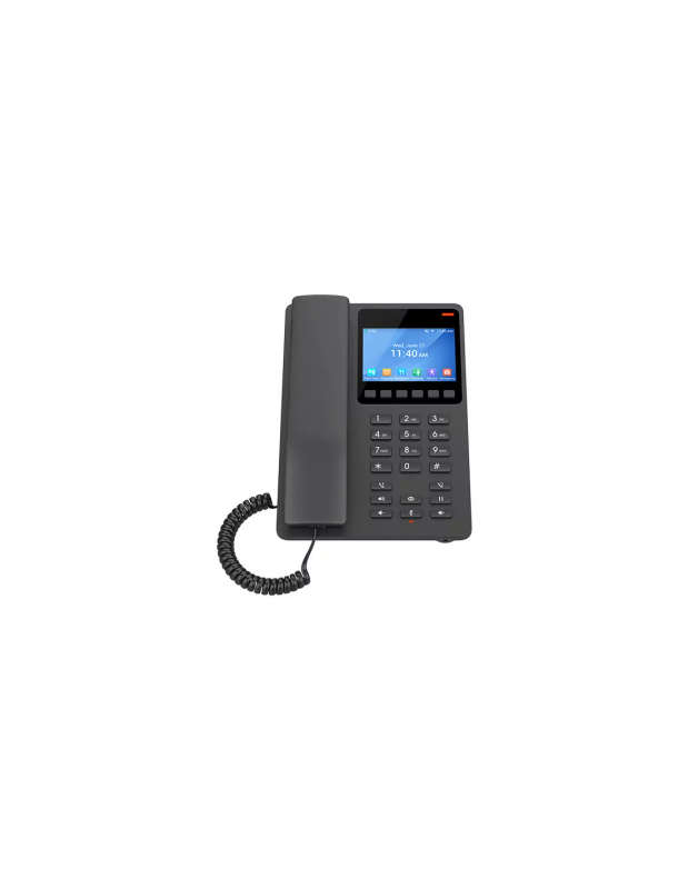 Grandstream 2 Line 3.5'' Color LCD Hotel Phone Black | GHP631