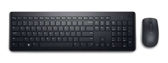 Dell KM3322W Black Wireless Keyboard & Mouse Combo