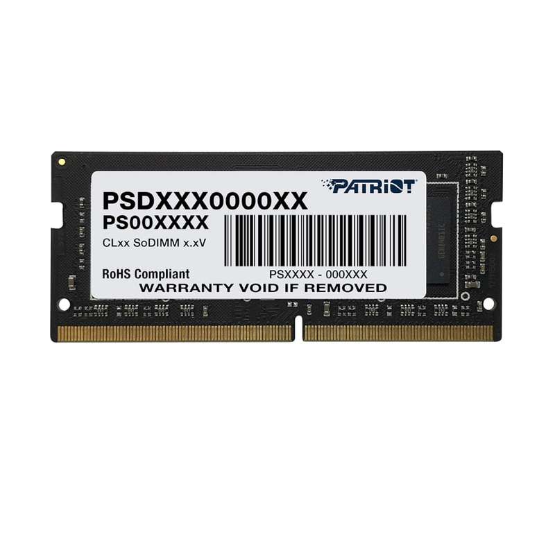 Patriot Signature Line 8GB 2400MHz DDR4 Dual Rank SODIMM Notebook Memo