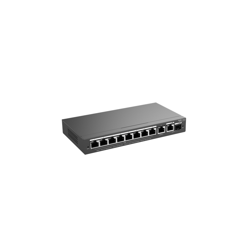 Reyee 10 Port Gigabit with 8 PoE 120W 1SFP Combo Port Smart Managed Sw