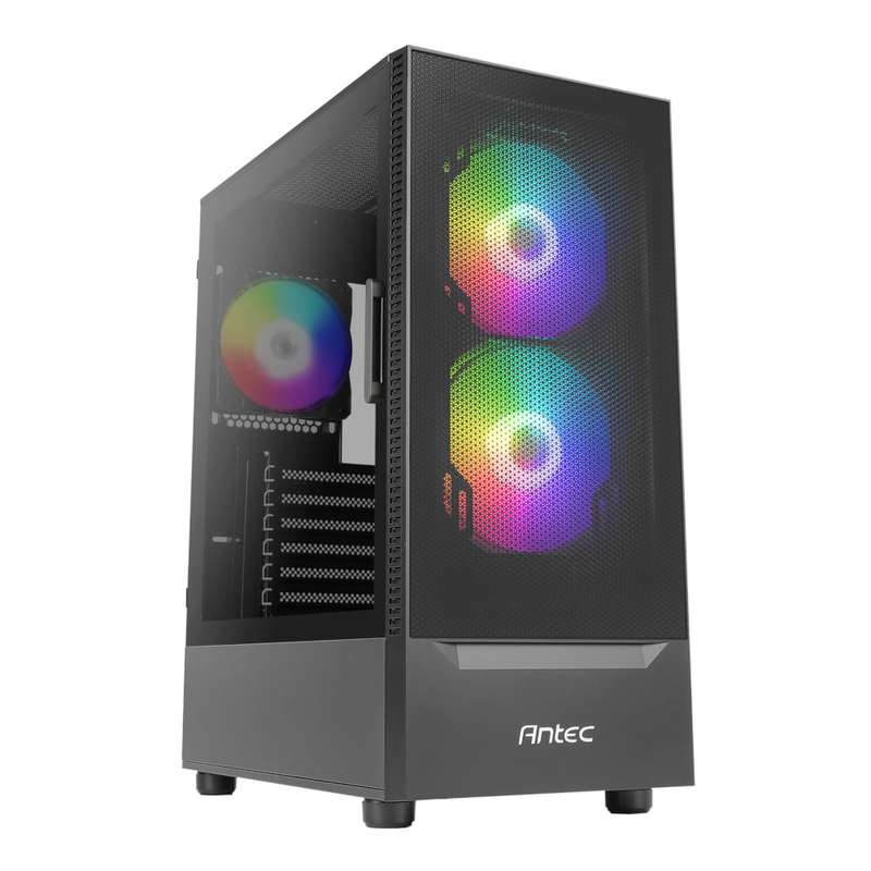Antec NX410 V2 ATX | Micro-ATX | ITX ARGB Mid-Tower Gaming Chassis - B