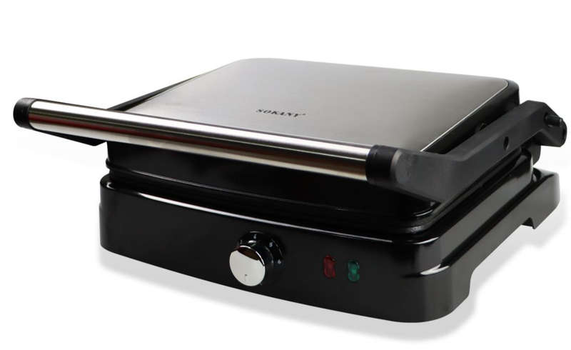 Sokany 4 Slice Sandwich Press &amp; Griller