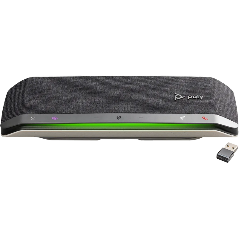 Poly Sync 40+ USB-A USB-C Speakerphone + BT700 USB A Adapter