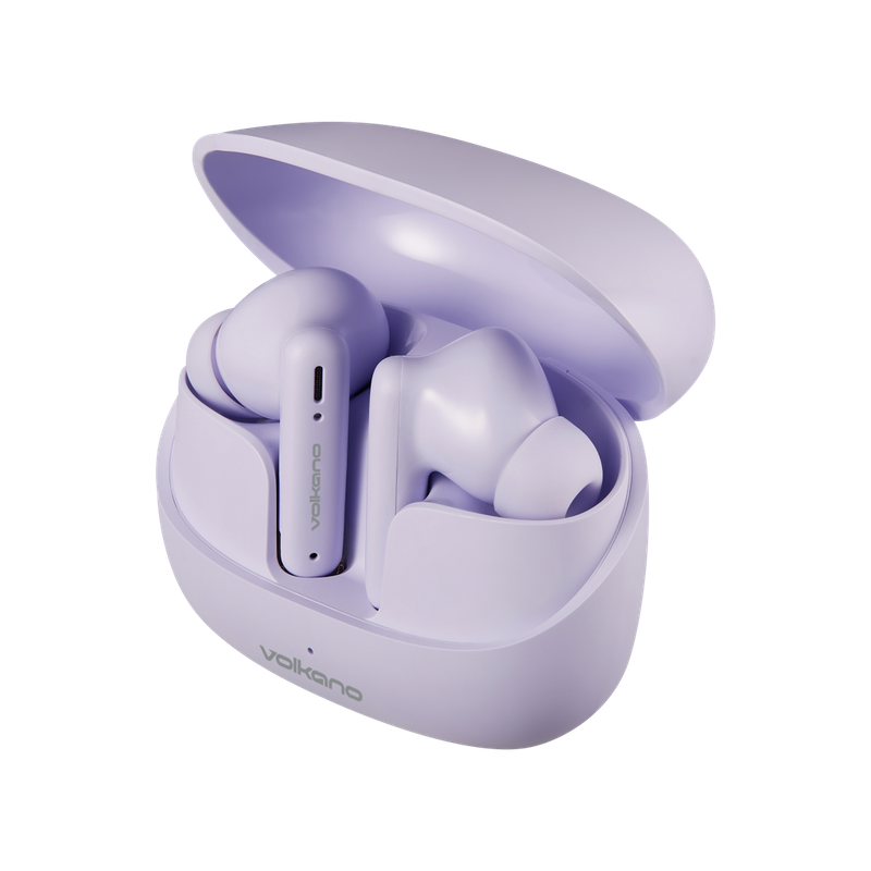 Volkano Jupiter Series TWS Earphones - Pastel Purple